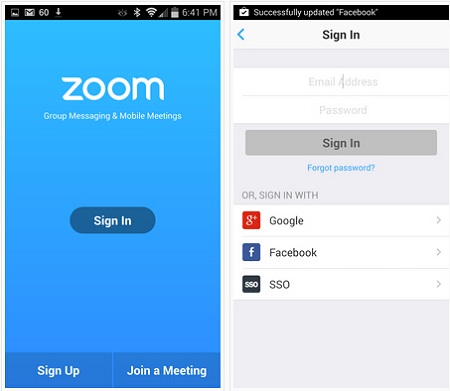 download zoom meeting app